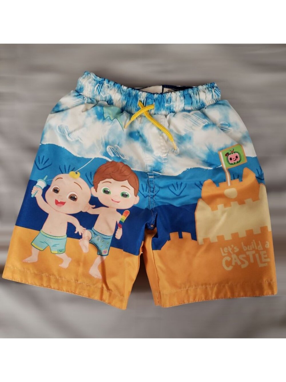Cocomelon 4T Boys' Swim Trunks - Preowned, Good Condition